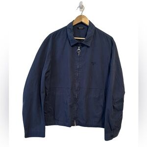 Barbour bomber Essential Windbreaker Casual Jacket, insignia blue, brand new, L